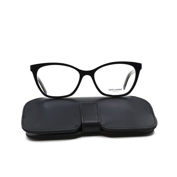 SAINT LAURENT SL 287 SLIM BLACK AUTHENTIC EYEGLASSES FRAME - Picture 5 of 14